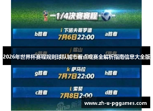2026年世界杯赛程规则球队城市看点观赛全解析指南信息大全版 2026年世界杯赛程规则球队城市看点观赛全解析指南信息大全版